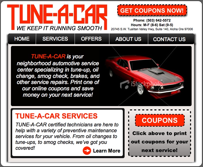 How do you save money on a car tune-up?